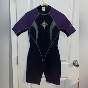 YOUTH WETSUIT POWER STRETCH SPRING WETSUIT - SHORTY WETSUIT JOBE YOUTH 9-10